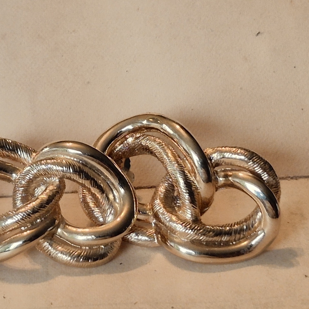 Chunky Gold-Tone Chain Earrings
